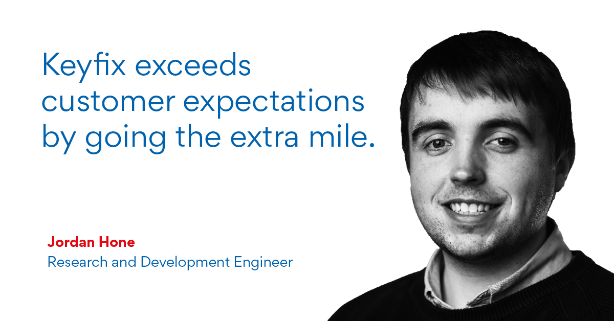 Meet Keyfix Research & Development Engineer, Jordan Hone