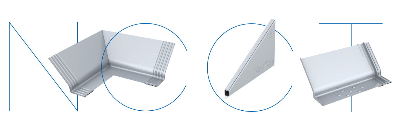 Non-combustible Cavity Tray System | A1 Fire Rated | Keyfix