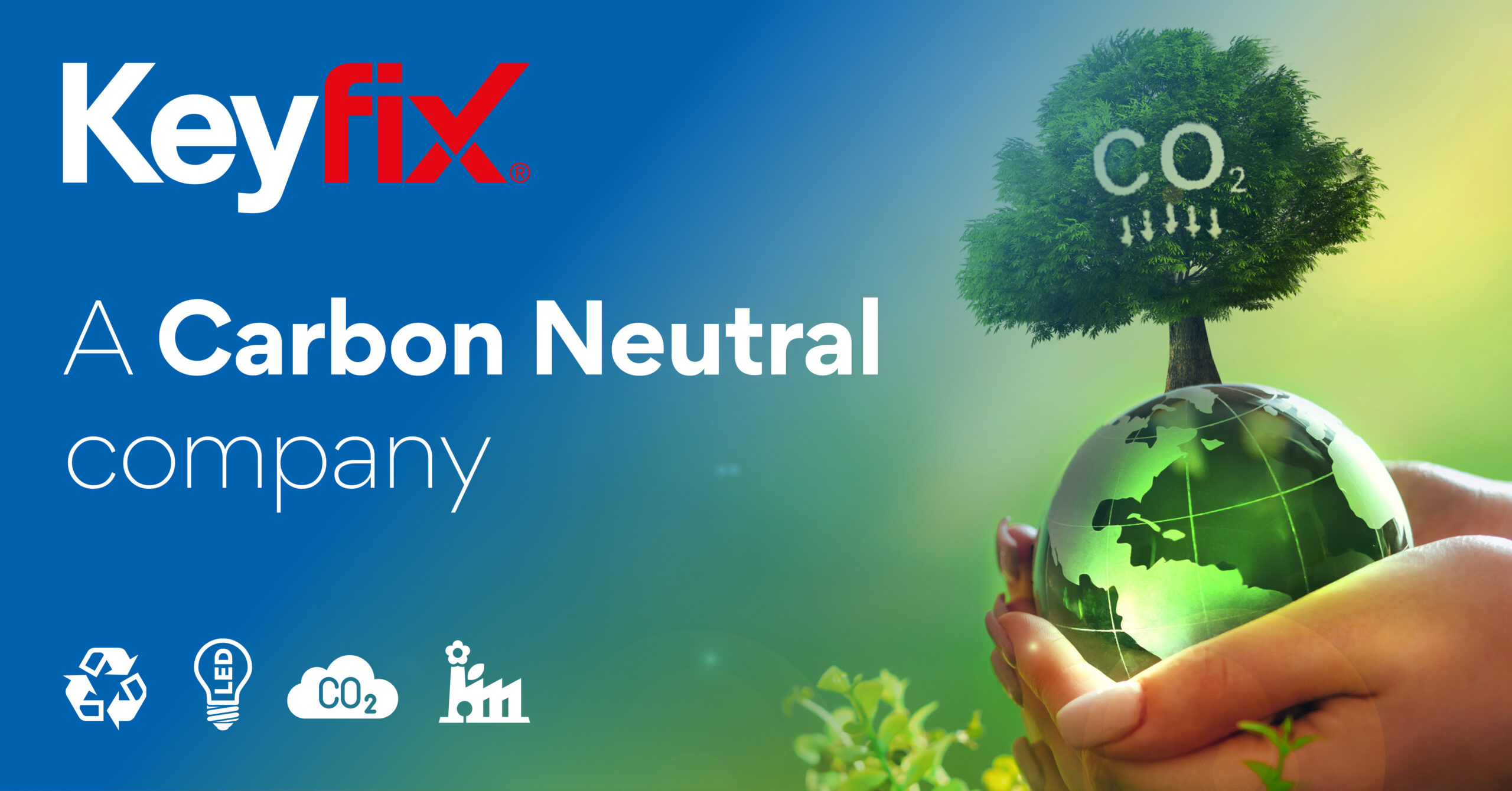 Keyfix becomes Fully Carbon Neutral