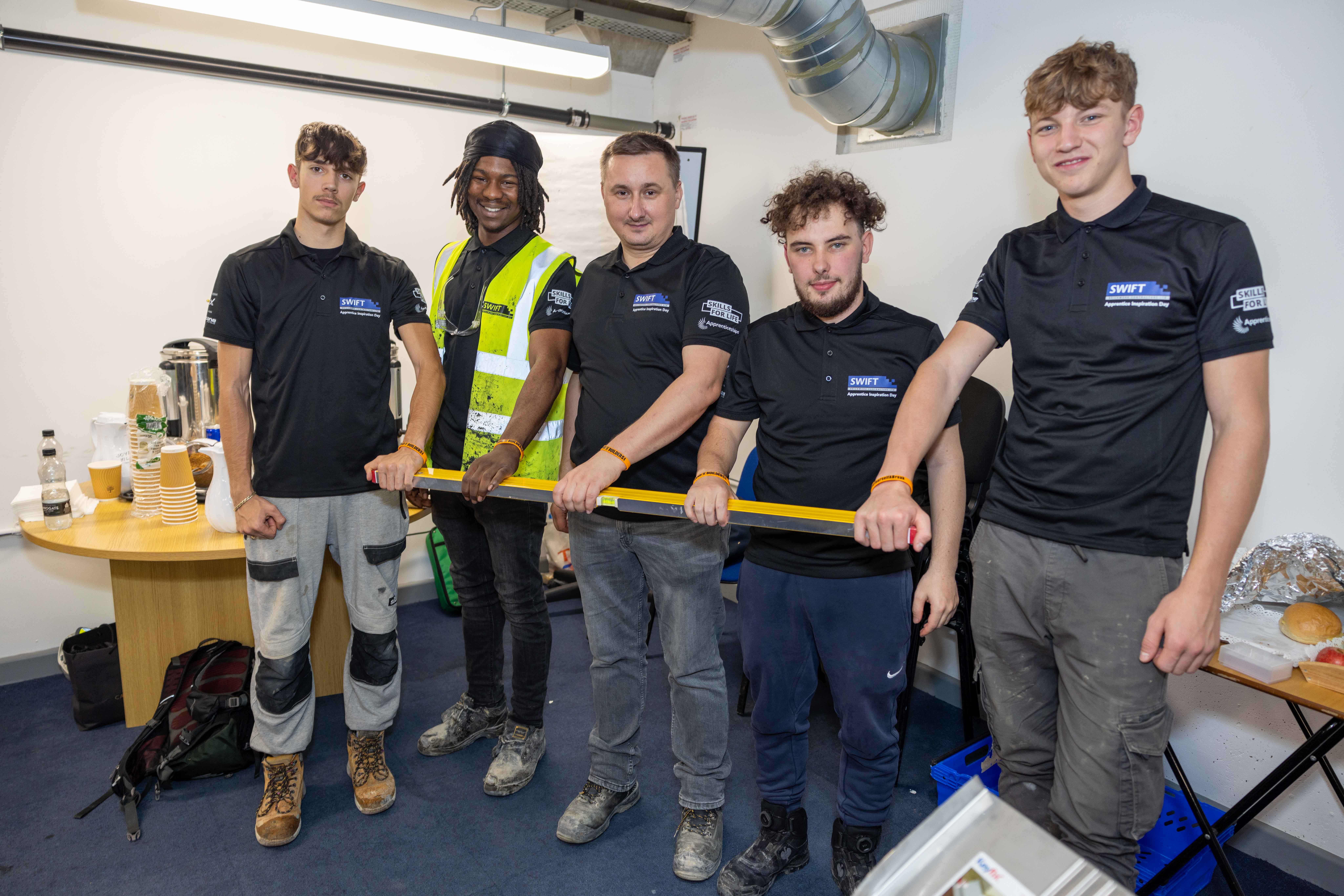Swift Brickwork apprentices gain inspiration and tools to kick-start career